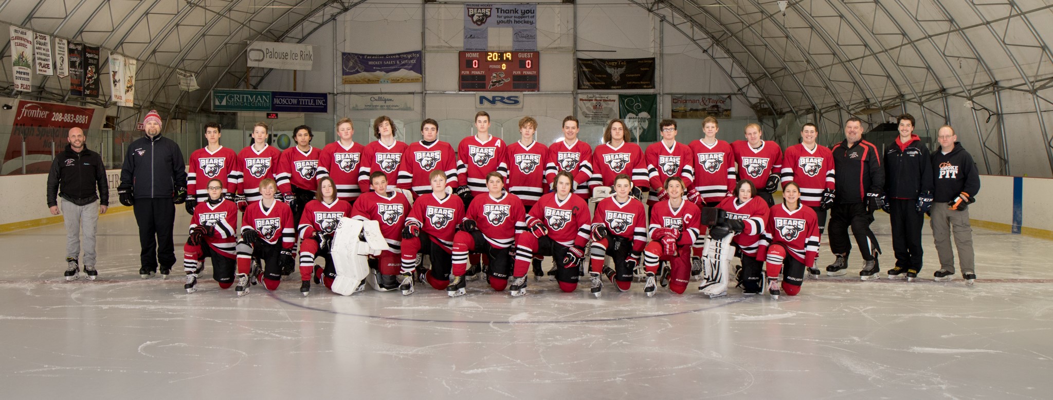 Dr. Clark Hockey Story Team Photo