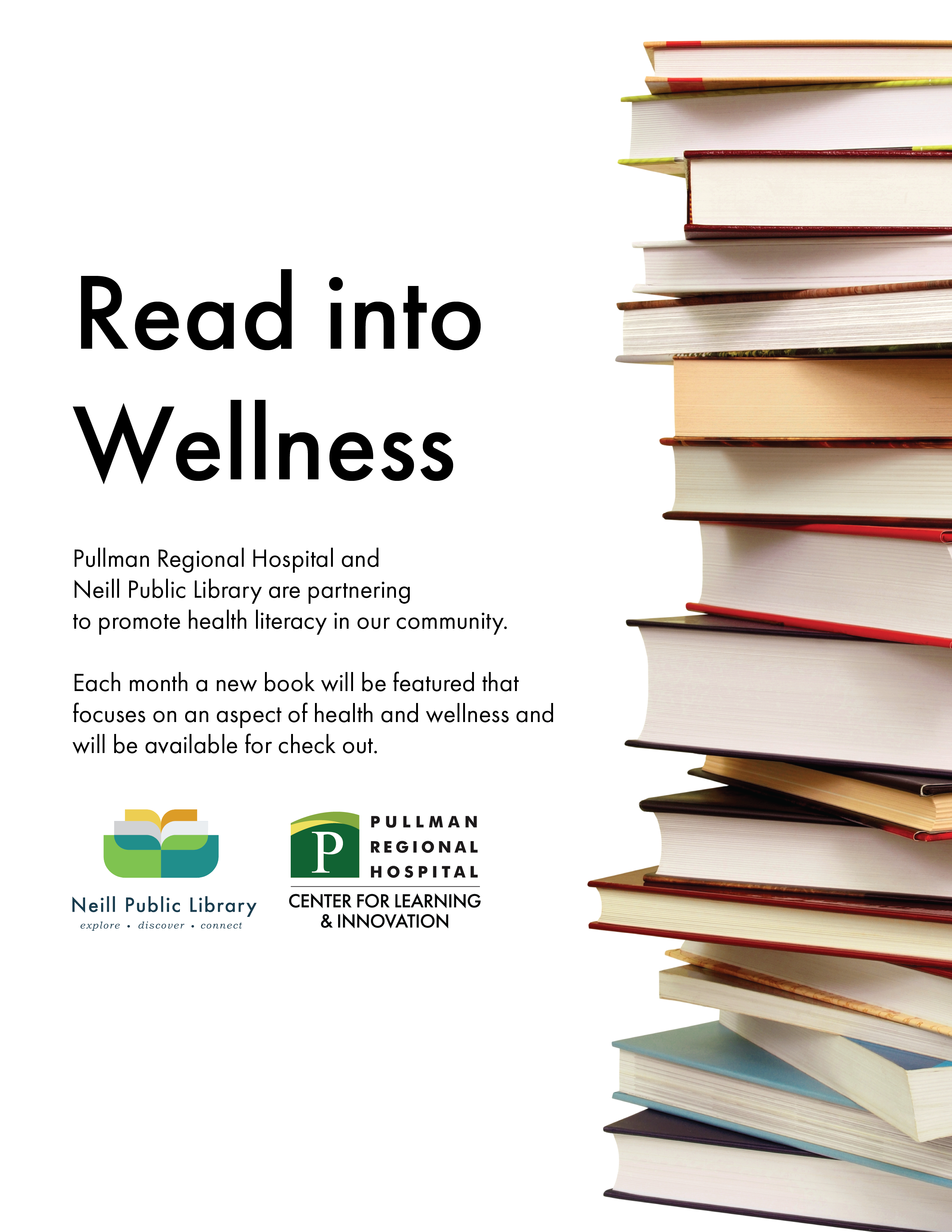 Pullman Regional Hospital Partners with Neill Public Library for Health Literacy